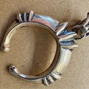 Sterling Silver Vintage Naja Pendant